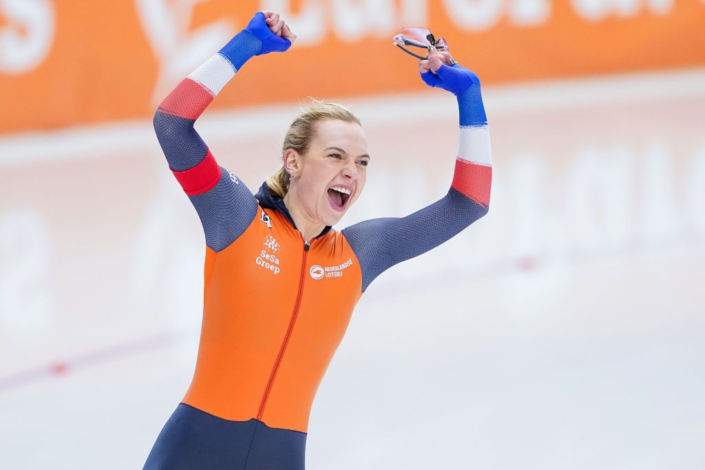 Eindstanden en uitslagen WK allround 2024 | Joy Beune en Jordan Stolz pakken eerste wereldtitel met verbluffende tijden