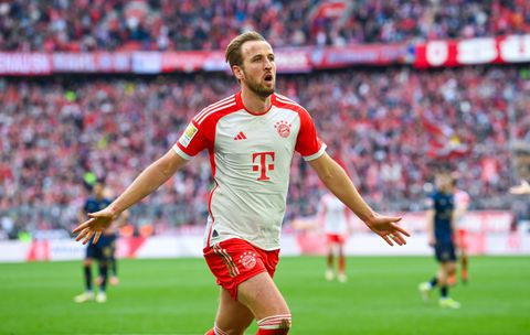 Bayern München scoort er acht tegen Mainz, Harry Kane maakt vierde hattrick in Bundesliga