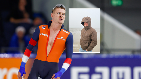 Suzanne Schulting ontsnapt met vriend Joep Wennemars aan alle hectiek en ziet topschaatser weer lachen