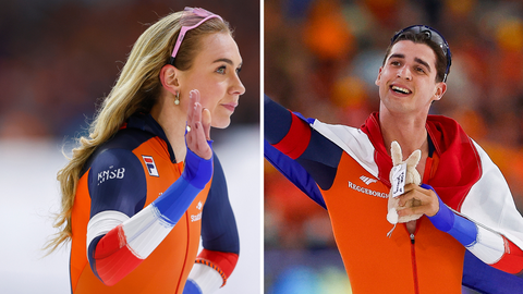 Marianne Timmer kijkt uit naar speciaal duel tussen topschaatsers Jenning de Boo en Joy Beune: 'Dat gaat best spannend worden'