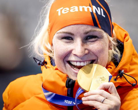 Dit aanzienlijke bedrag verdiende topschaatsster Marijke Groenewoud (27) aan prijzengeld in haar olympische seizoen