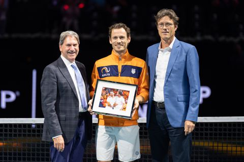 Gestopte Nederlandse toptennisser moest bekende vader missen bij absoluut hoogtepunt: 'Dat vind ik jammer'