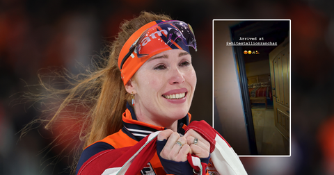 Schaatskampioene Antoinette Rijpma-de Jong (31) belandt 'hemel op aarde' tijdens waanzinnige trip met man