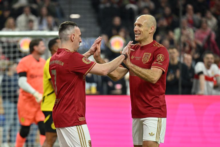 Arjen Robben zoekt maatje Franck Ribery weer op voor emotioneel bericht op grote dag