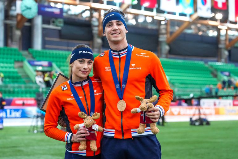 Topsprintster Femke Kok gaat collega Jenning de Boo achterna: 'De tijd is voorbij gevlogen'
