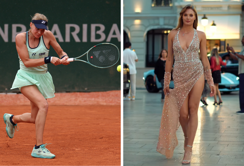 Toptennissters vieren speciale dag in spectaculaire outfits, fans kunnen ogen niet geloven