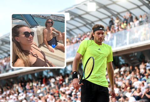 Beroemd tenniskoppel kiest voor ontspanning na tegenvallers op Roland Garros