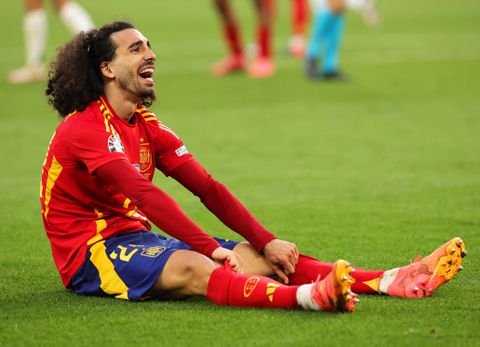 Dit is waarom ze Marc Cucurella uitfluiten tijdens de finale Portugal - Spanje