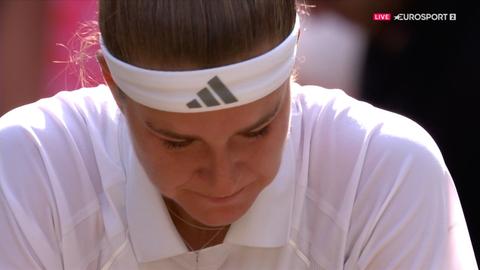 Tennisster met Nederlandse coach in tranen na sensationele finaleplaats op Wimbledon: 'Echt een achtbaan'