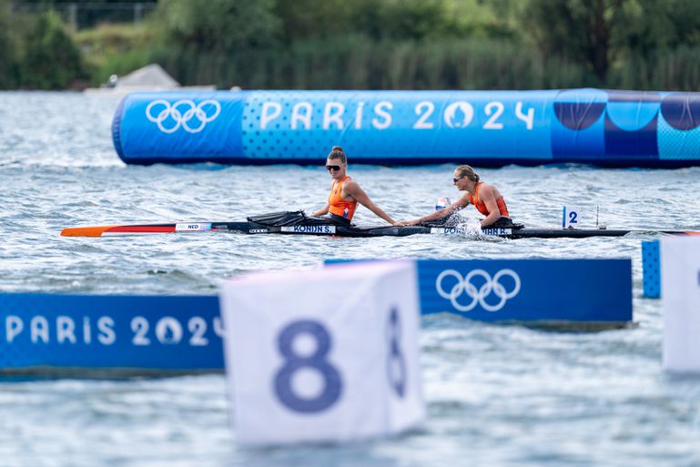 Historische kanofinale met twee keer brons levert geen medaille op voor Ruth Vorsselman en Selma Konijn