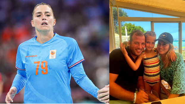 Estavana Polman geniet samen met dochtertje Jesslynn en Rafael van der Vaart op vakantie na deceptie op Olympische Spelen