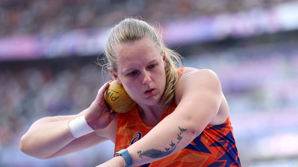 Jessica Schilder faalt in olympische kogelstootfinale met maar één