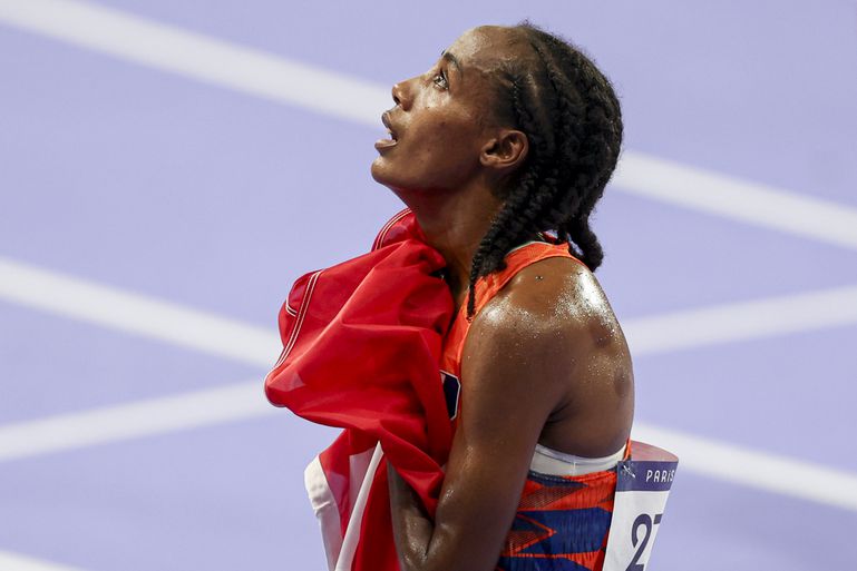 Sifan Hassan is brons op de 10.000  meter alweer vergeten: 'Zondag is de echte race'