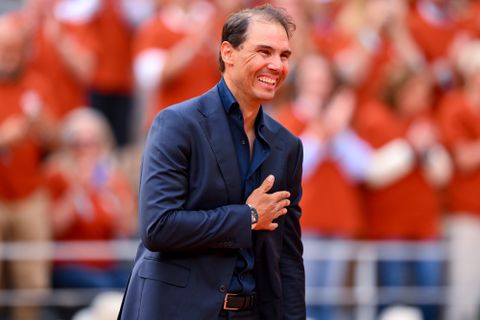 Tennislegende Rafael Nadal beleeft bijzonder moment met zijn vrouw