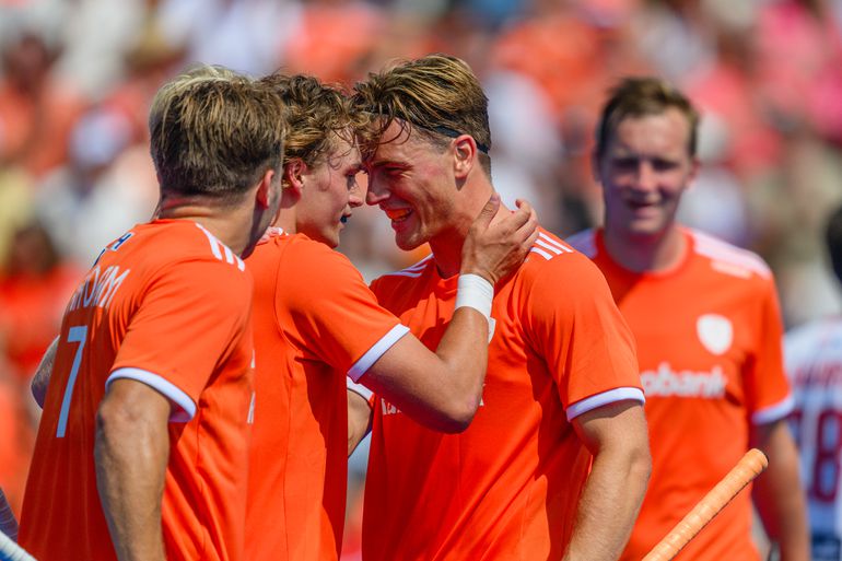 Nederlandse hockeyers openen strijd om derde EK-titel op rij op perfecte wijze