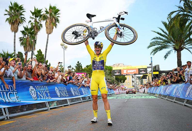 Demi Vollering wint de Tour de France Femmes © Getty Images