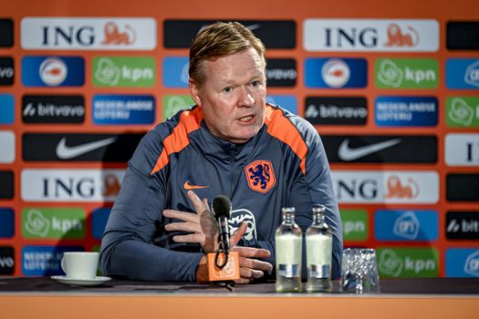 Terugkijken | Ronald Koeman doet in persconferentie zijn zegje over wedstrijd tegen Duitsland