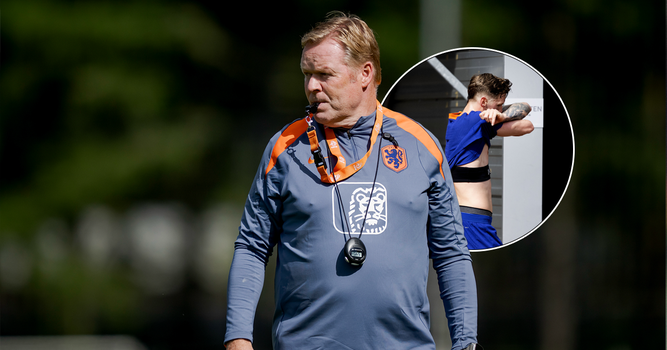 Wout Weghorst klopt aan bij Ronald Koeman na opstootje: 'Dat deed hij dit keer niet'