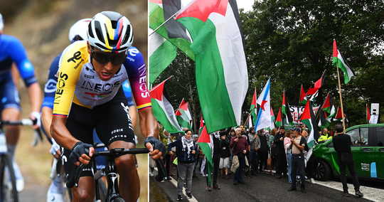Opnieuw etappe in Vuelta-etappe onthoofd door protesten: 'Het is een schande'
