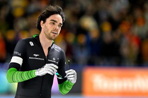 Topschaatser Patrick Roest opvallend positief ondanks 'error uit zijn brein': 'Dat gevoel miste ik wel'