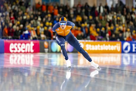 'Hoe vet is dat?' Schaatskoppel Angel Daleman en Beau Snellink droomt van 'speciaal plekje'