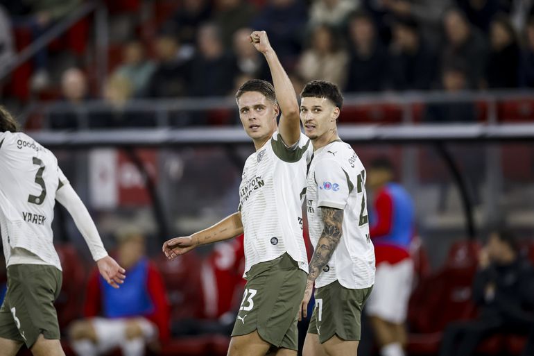 PSV'er Joey Veerman verspreekt zich met reactie op uitblijven Oranje-oproep: 'Mag ik helemaal niet zeggen op tv'