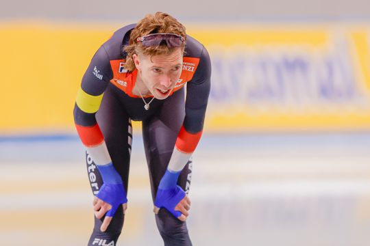 Topschaatser Jorrit Bergsma (38) dankbaar voor mooi moment: 'Ik mis al veel momenten met ze'