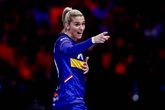 Estavana Polman staat met Nederland in de kwartfinale tegen Hongarije op het WK handbal © Getty Images