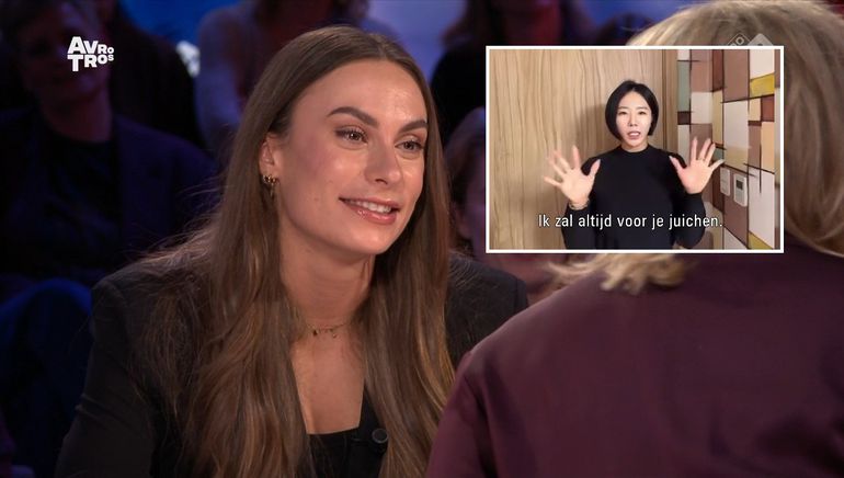 Topschaatsster Femke Kok krijgt hele speciale verrassing in talkshow: 'Oh, wat leuk!'