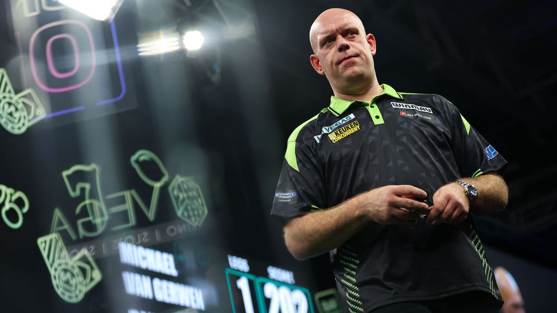 Scheiding en zieke vader tekenden 'zwaar jaar' topdarter Michael van Gerwen: 'Doet heel veel met me'
