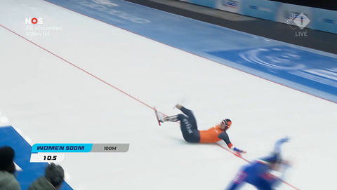 Groot drama voor Angel Daleman op EK afstanden, andere Nederlandse zorgt voor nieuwe schaatsmedaille