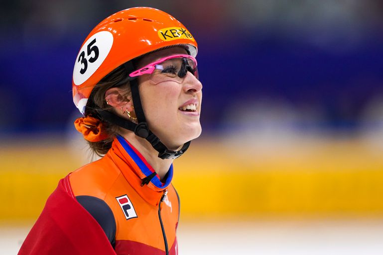 Geweldige rentree: Suzanne Schulting pakt brons op 1500 meter in Dresden