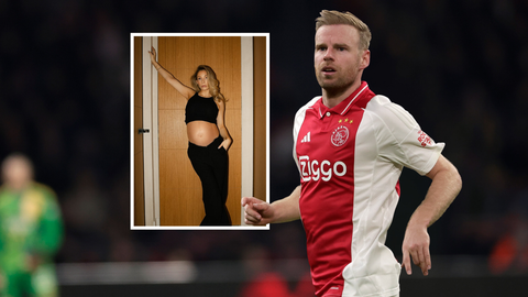'De knapste toekomstige moeder': spelersvrouwen reageren liefdevol op hoogzwangere vrouw van Ajax-speler