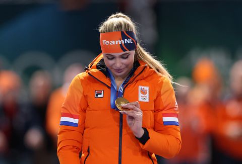 Topschaatsster Jutta Leerdam mag gouden medaille inleveren na klachten op Winterspelen