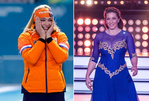 Schaatsicoon Anni Friesinger uit haar dak na wonderbaarlijke race Jutta Leerdam: 'Wat maakt het uit? Dit is prachtig!'