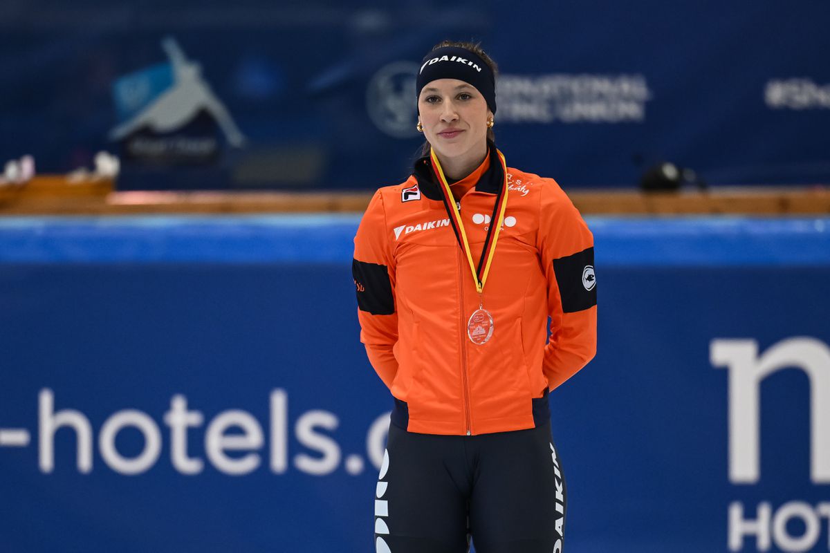 Shorttrackster Suzanne Schulting heeft een vast ritueel voor elke race: 'Dat geeft me rust'