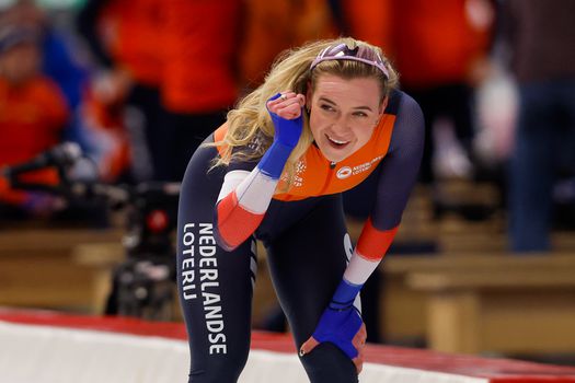 Foto's | Deze zes Nederlandse vrouwen gingen Joy Beune voor als wereldkampioen allround