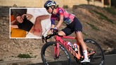 Katarzyna Niewiadoma kwam met de schrik vrij in Strade Bianche. ©Getty Images en Instagram