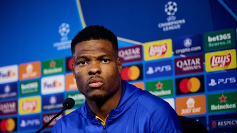 Denzel Dumfries wijst zwakke plek Inter aan voor return tegen Feyenoord: 'Dat hebben jullie kunnen zien'