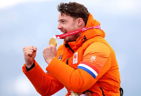 Jeroen Kampschreur na dubbelslag in één klap succesvolste Nederlandse winterparalympiër ooit: 'Dit is niet normaal'