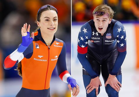 Topschaatsers Femke Kok en Jordan Stolz vallen in de prijzen tijdens unieke ceremonie: 'Hart en ziel van de sport'