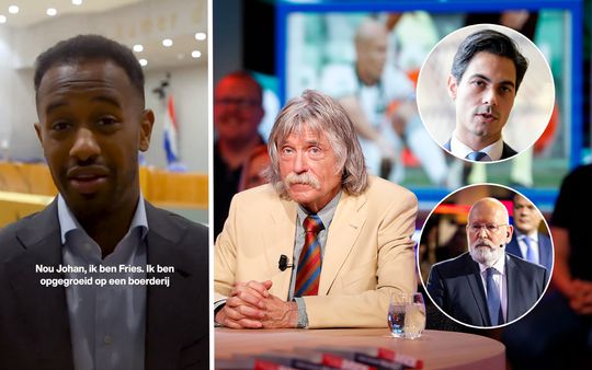 Johan Derksen weigert excuses aan te bieden na vermeend racisme: 'Je hoeft me niet vaderlijk toe te spreken'