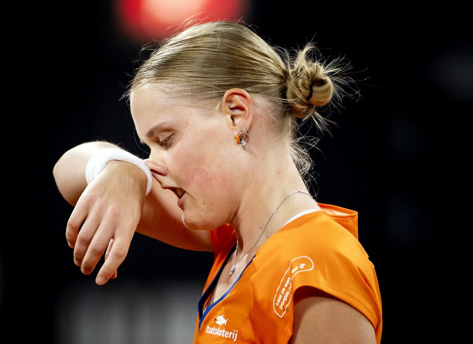 Na fysieke strijd heeft tennisster Suzan Lamens bijzondere energie hard nodig: 'Zó moe, maar zo blij'