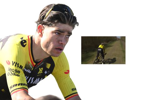 Grote rivaal van Mathieu van der Poel ontsnapt vlak voor Parijs-Roubaix aan gigantisch drama