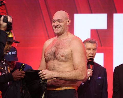 Bokslegende Tyson Fury is geen 'fat man' meer: 'Ik wil een statement maken'