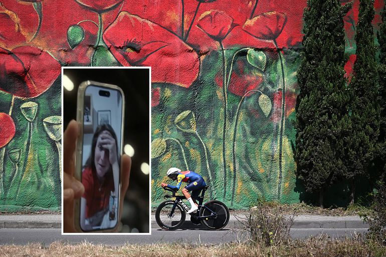Topwielrenster is niet blij met nieuwe uiterlijk van man na verloren weddenschap in Giro: 'Sorry!'