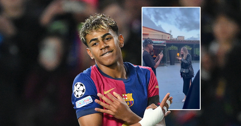 Hilarische beelden: wereldberoemde Lamine Yamal wordt niet herkend en neemt toeristen in de maling