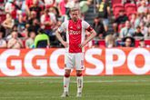 Davy Klaassen na de wedstrijd tussen Ajax en Sparta (1-1)