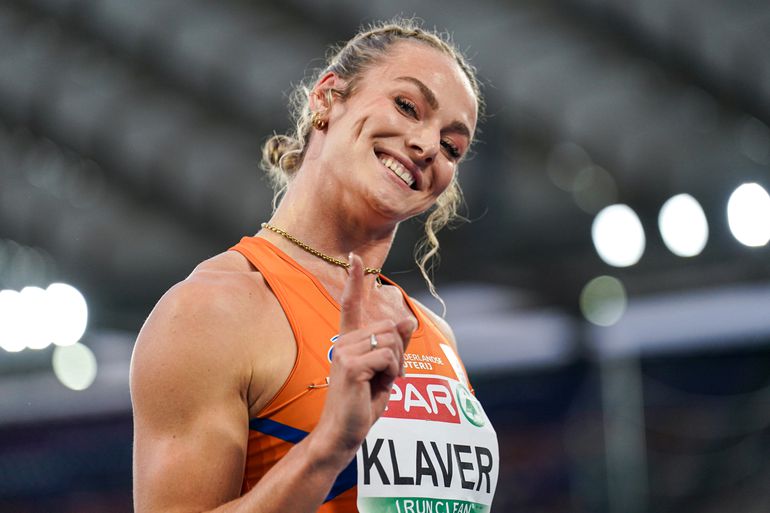 Lieke Klaver en Liemarvin Bonevacia vieren feestje met bronzen medaille op 400 meter