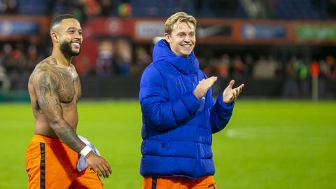 René van der Gijp blij met Oranje zonder Frenkie de Jong en Memphis Depay: 'Het is gewoon een keer klaar'